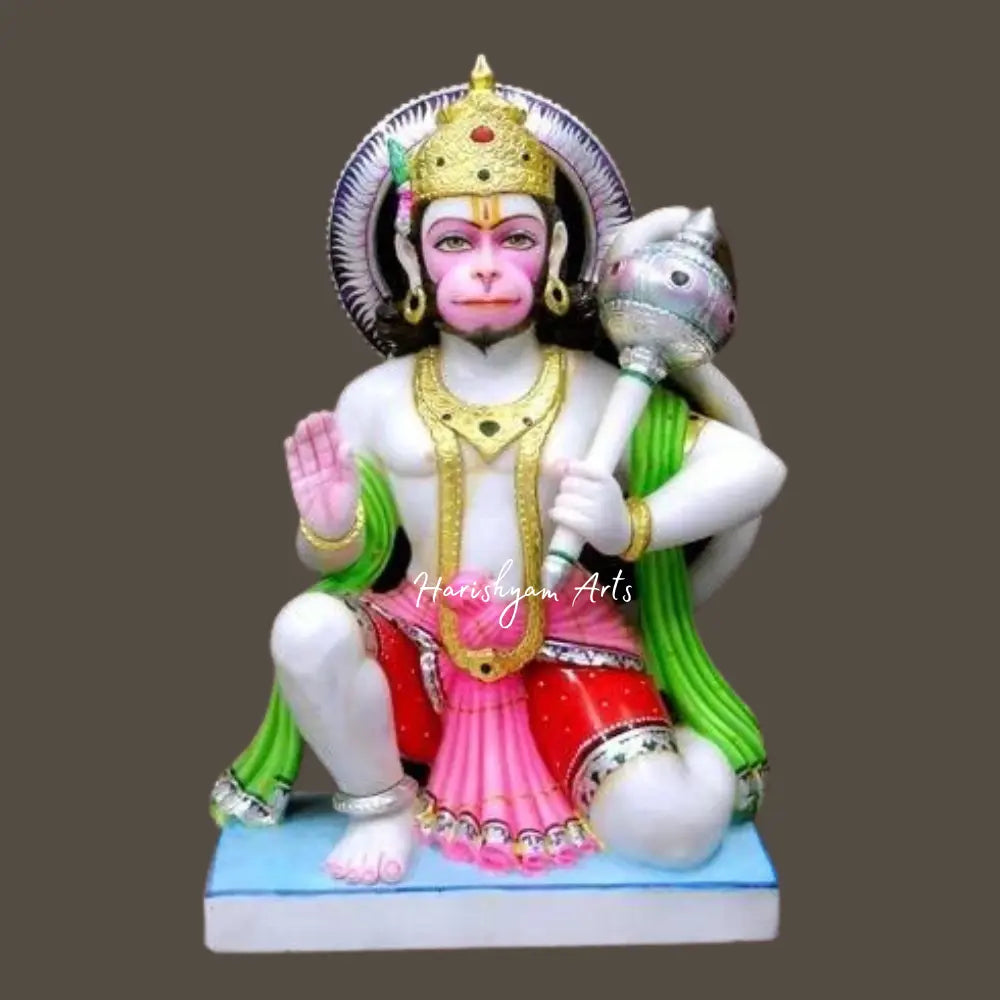 Marble Hanuman Ji Murti