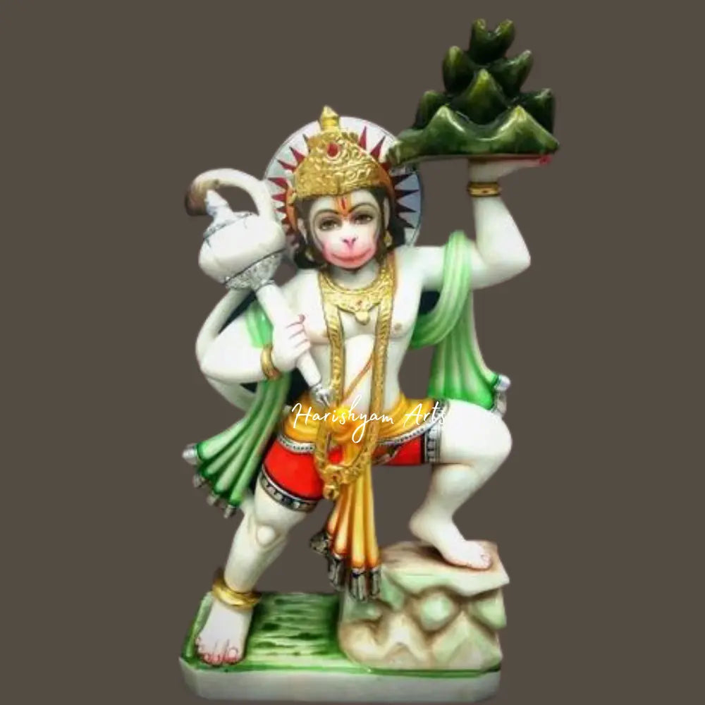 Marble Hanuman ji statue