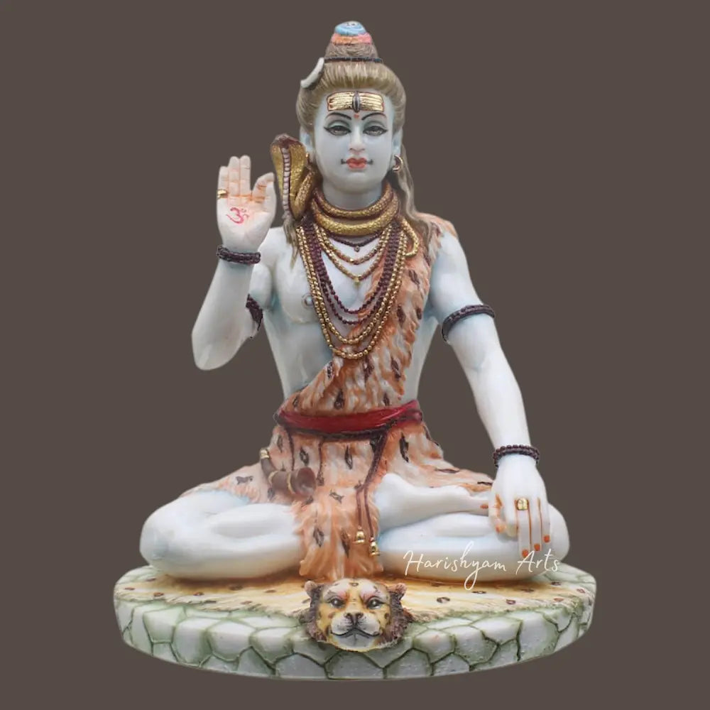 Marble Shiv Statue