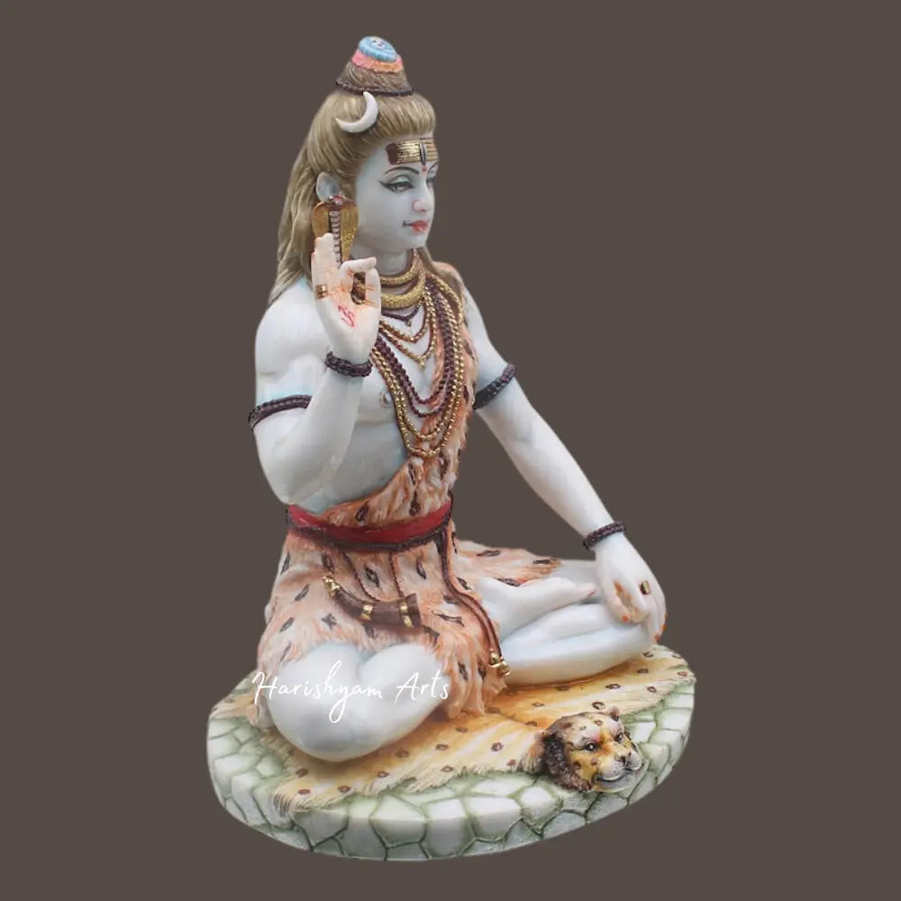 Marble Shiv Statue