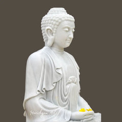 Marble Shakyamuni Buddha Statue