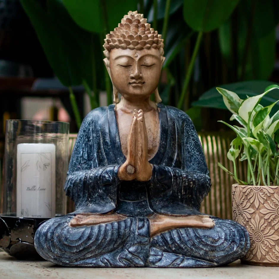 Wooden Buddha Murti